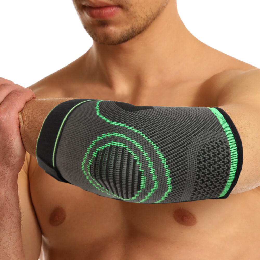 Elbow Brace Compression Sleeve Support Tendonitis Tennis Arm Arthritis Wrap CFR