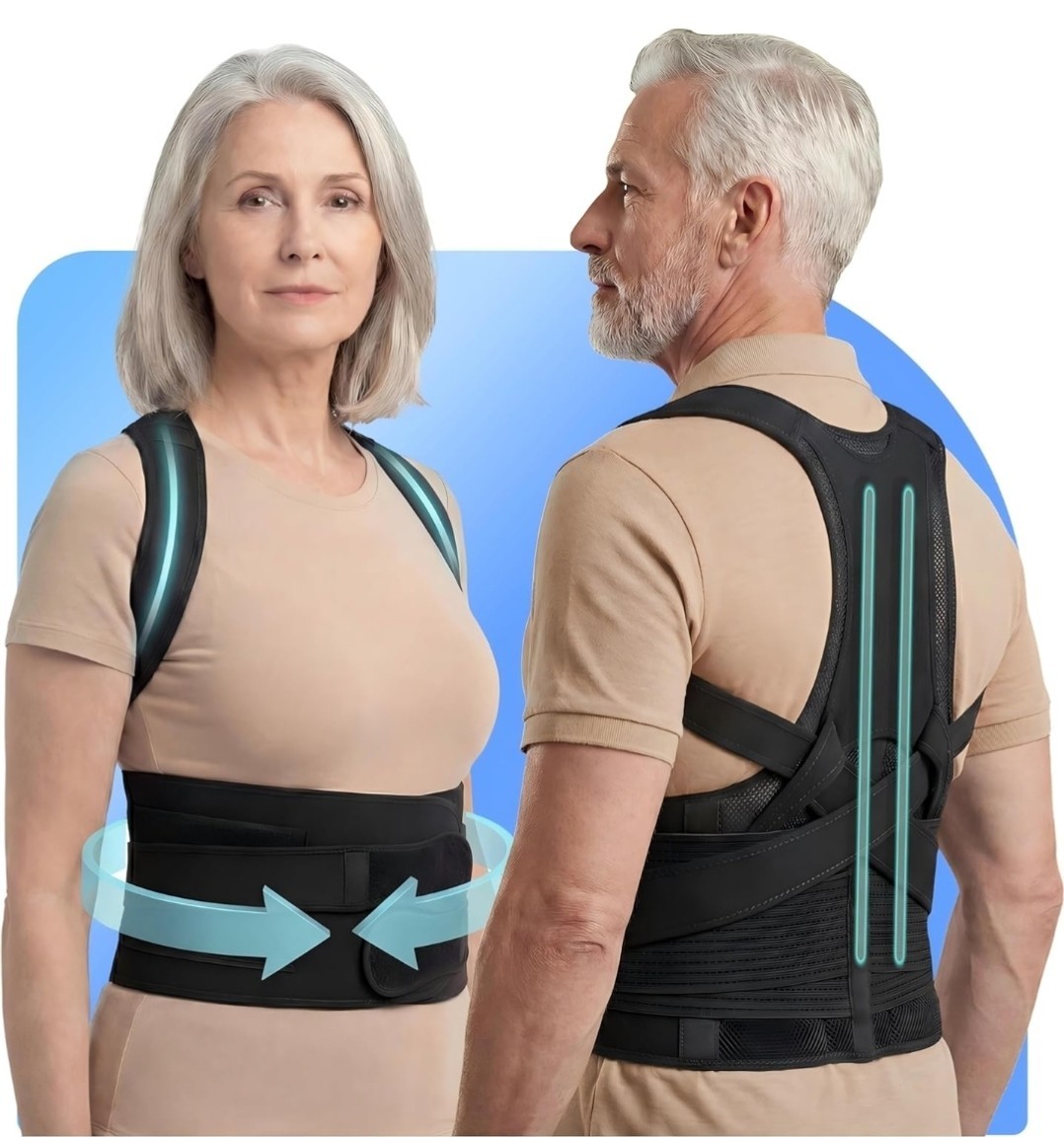 Posture Corrector Back Brace|Scoliosis| Hunchback|Hump Size S, M, L, XL, XXL