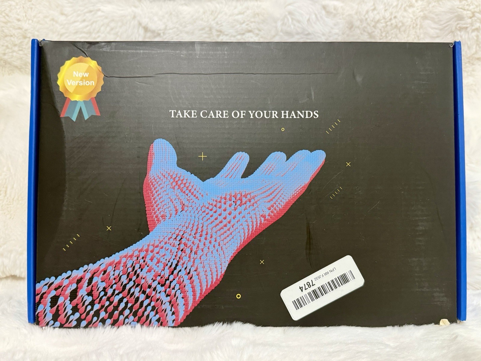 Rehabilitation Robot Gloves for Finger Hemiplegia Recovery Tra Right Hand SizeXL