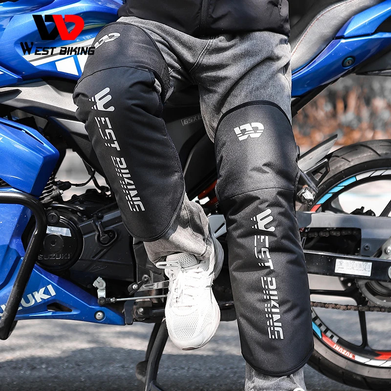 Electric Heating Kneepads Winter Windproof Motorcycle Bike Cycling L