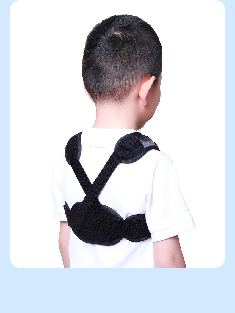 Pectus Carinatum Brace Adjustable Buckle Pigeon Chest Support Corset For Child