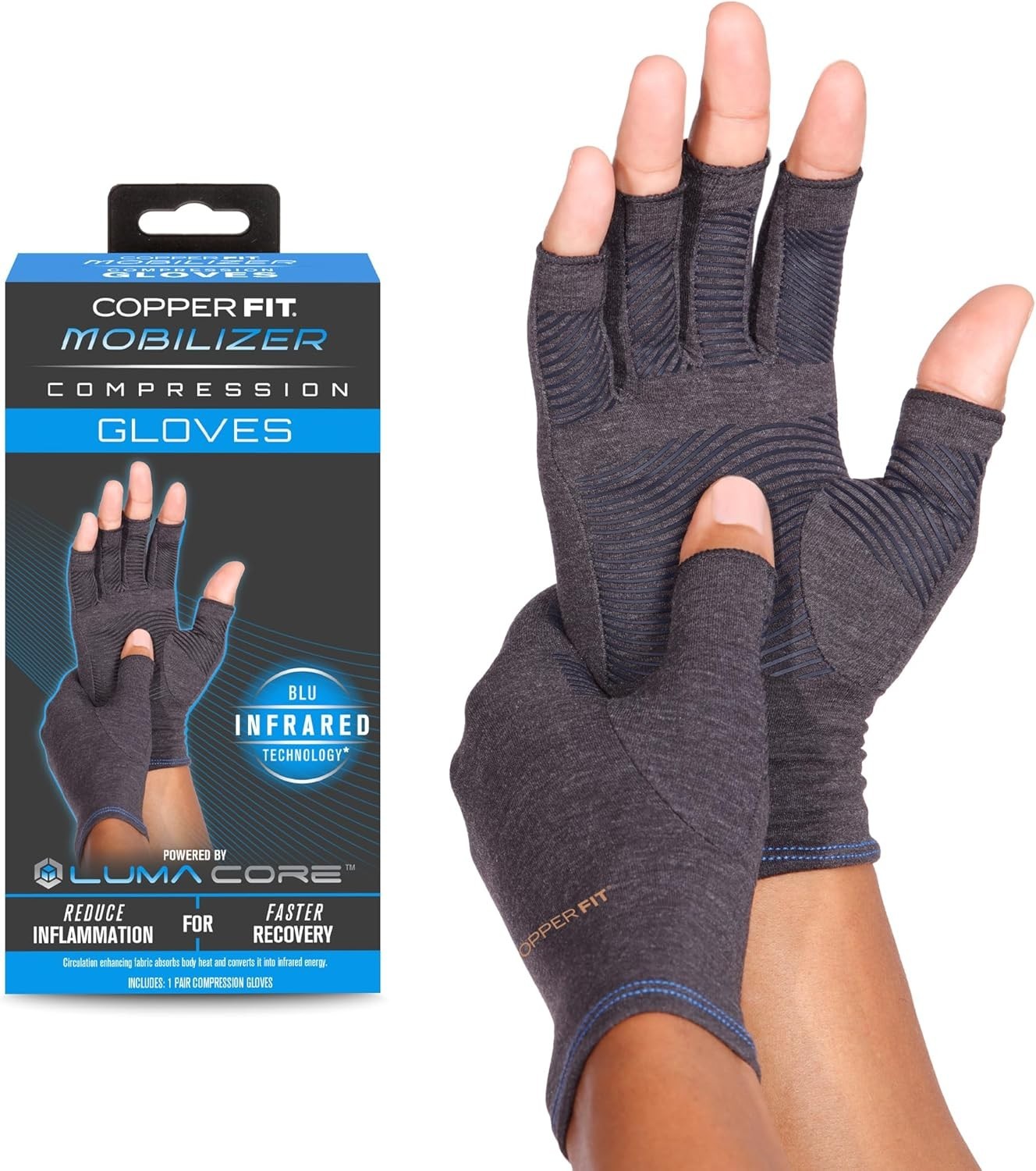 Unisex Hand Compression Gloves for Enhanced Grip and Comfort – HSA/FSA Eligible