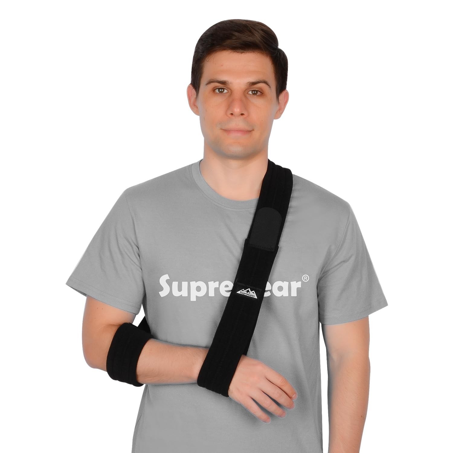 Adjustable Arm Support Strap, Lightweight Shoulder Immobilizer for Injured El…