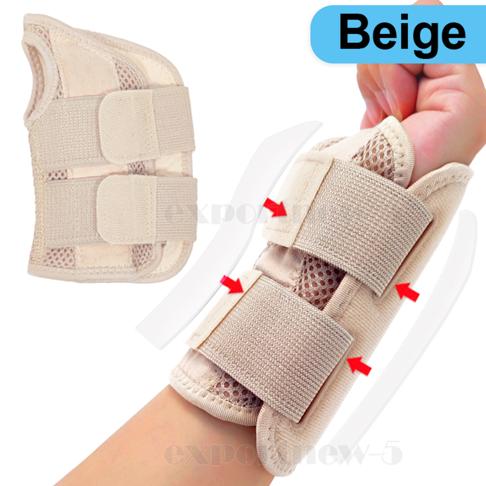 Left Right Wrist Support Brace Splint Carpal Tunnel Hand Sprain Arthritis Injury
