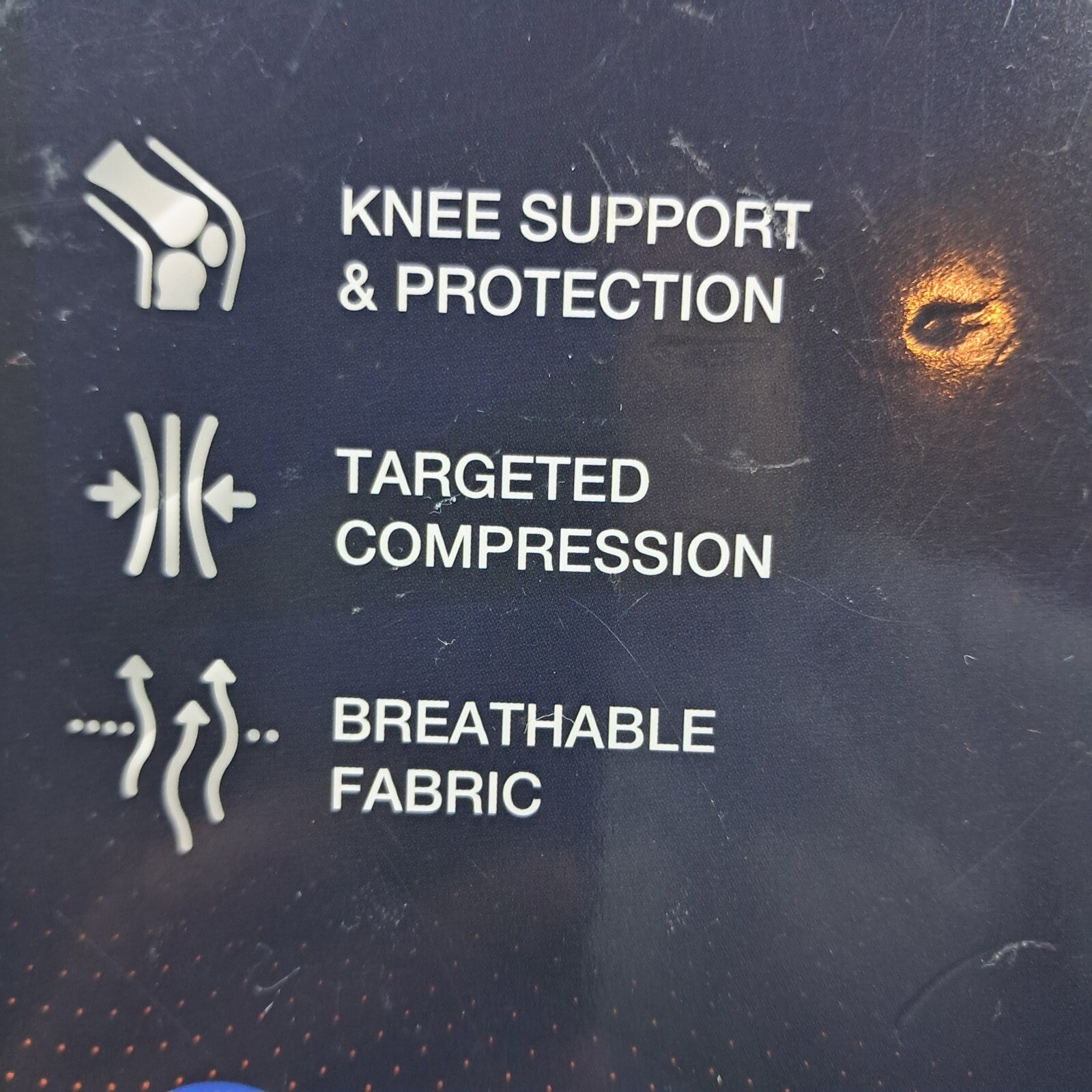 2-Pack Knee Brace Compression Sleeves Size Xl Pain Relief Sports Workout Opened