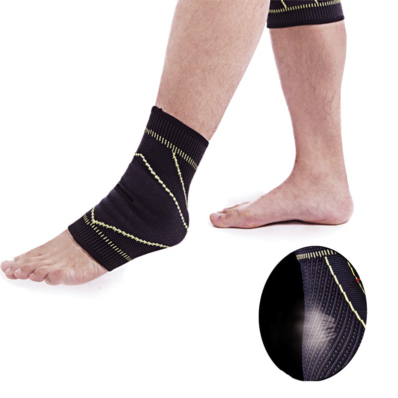 10Pcs Ankle Brace Compression Sleeve Achilles Tendon Swelling Joint Pain Strap