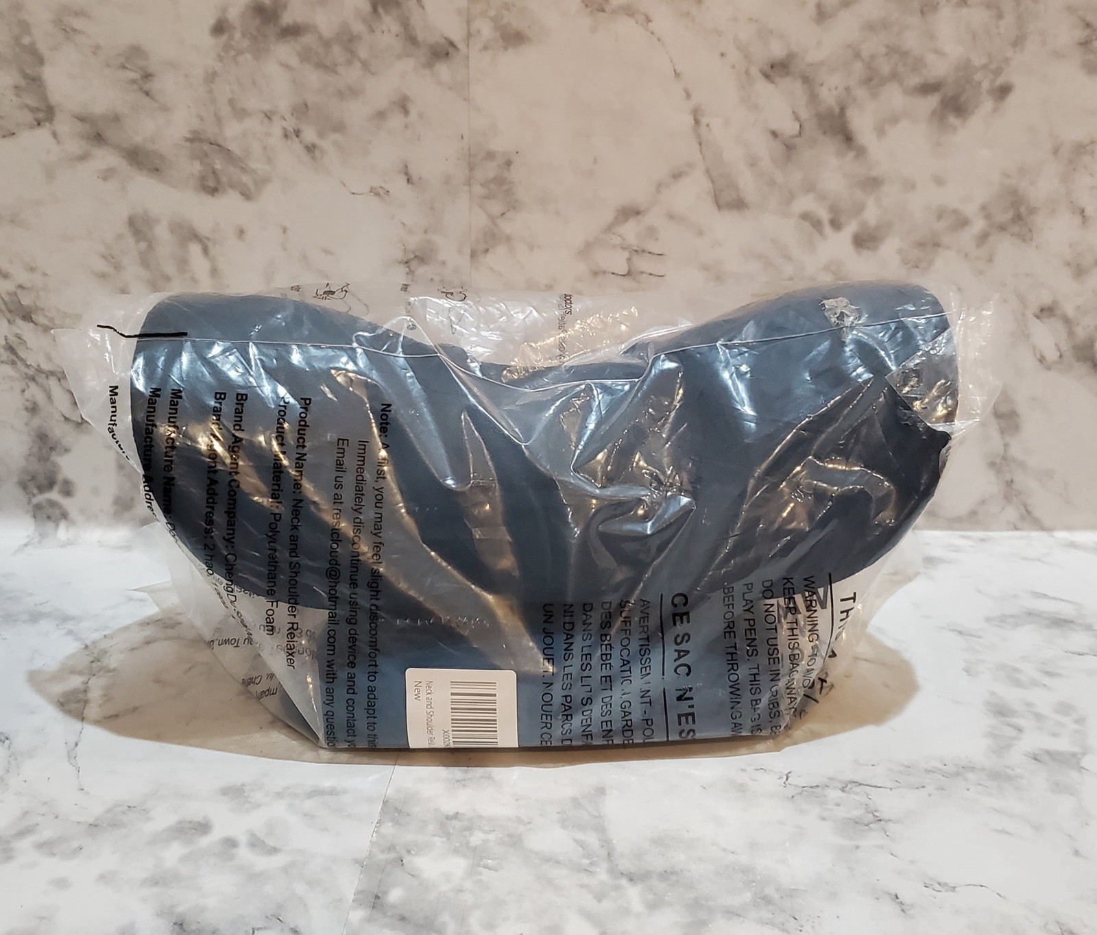 RestCooud Neck & Shoulder C-Shaped Cervical Traction Device for Pain Relief