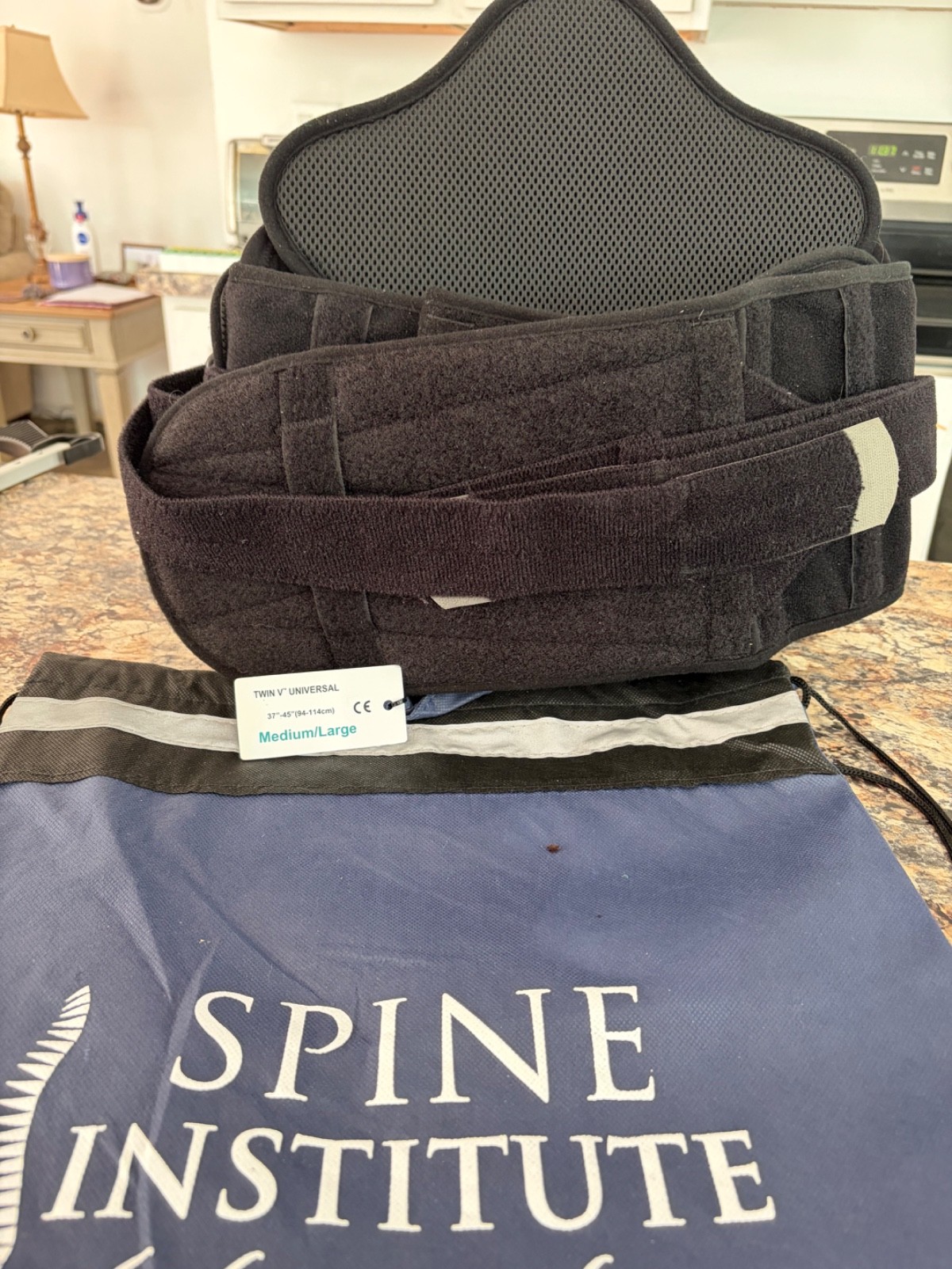Hely Weber Twin V Universal Back Brace with Sagittal Panels