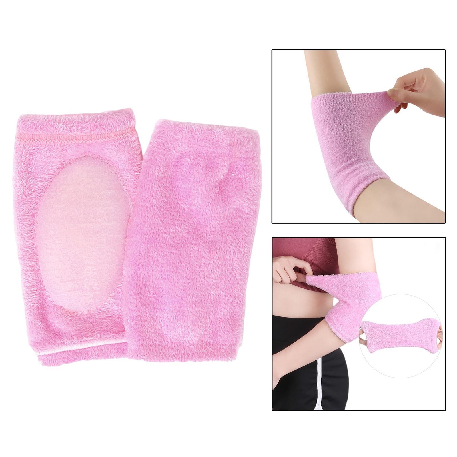 2x Moisturizing Gel Elbow Sleeve Elbow Brace Sports Support Brace for Home