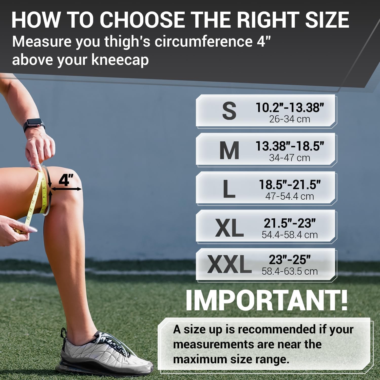 ELITE Knee Brace with Side Stabilizers & Patella Gel Pads for Maximum Knee Pain