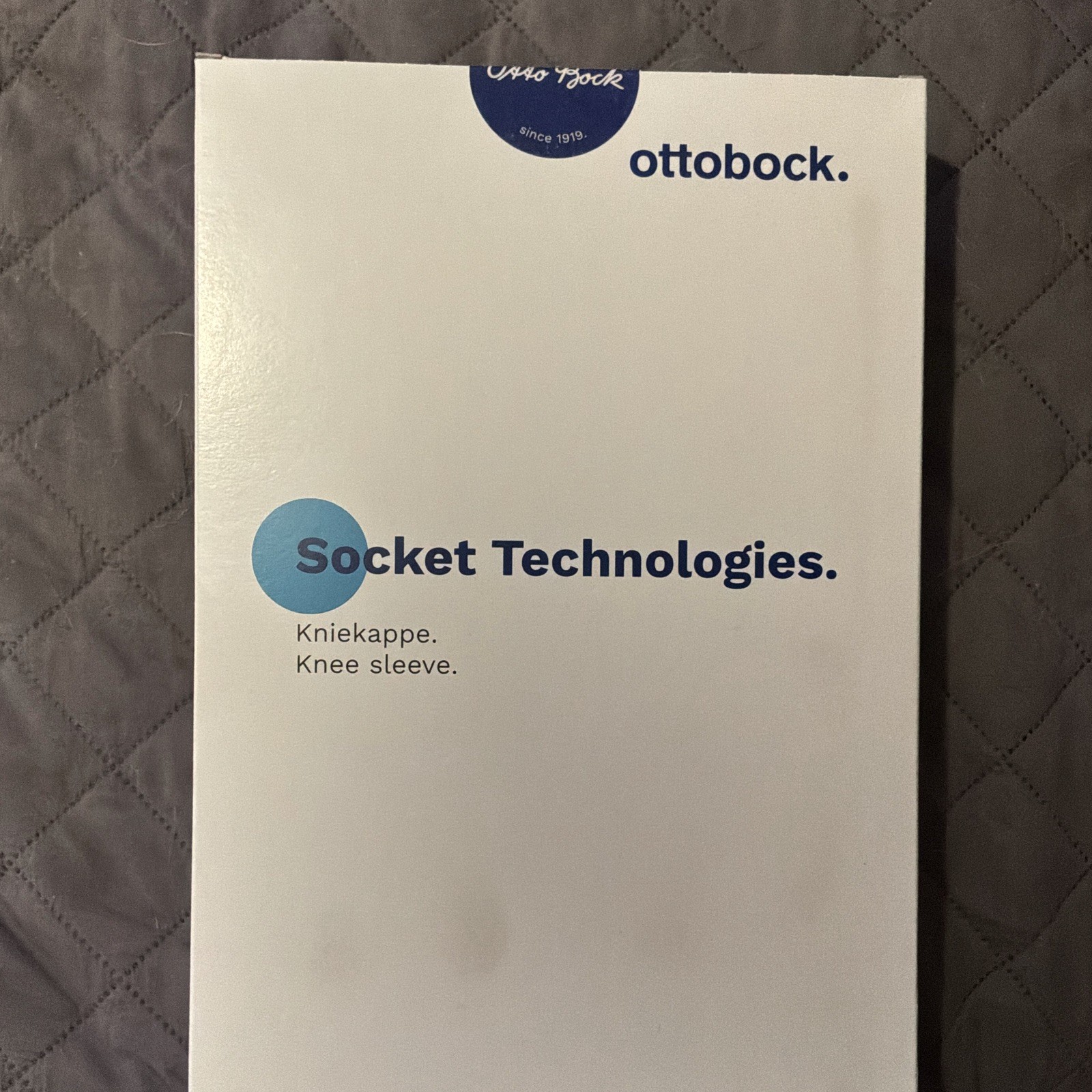Ottobock ProFlex Plus Knee Compression Sleeve, Charcoal, Size 2-7 MPN 453A30=2-7