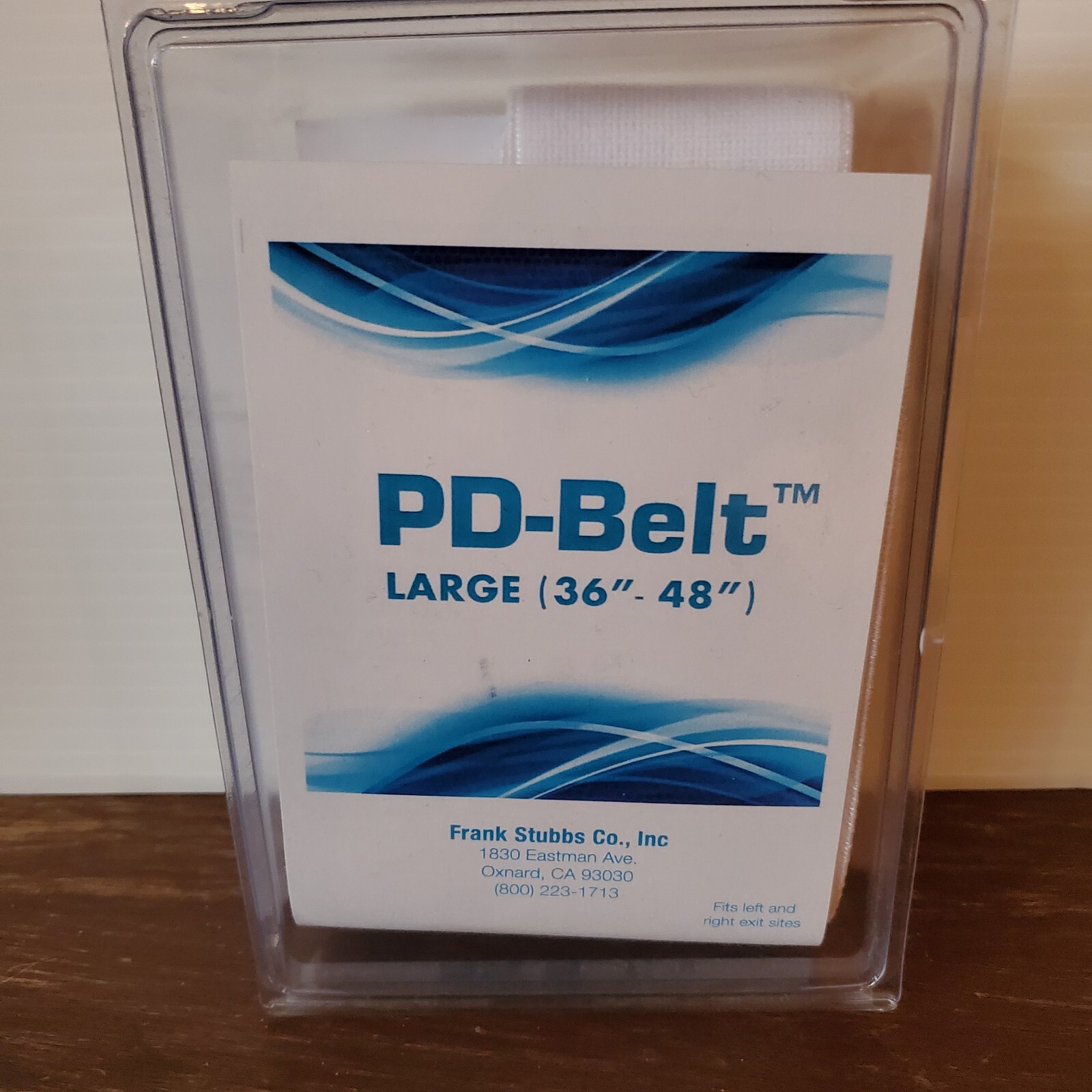 Frank Stubbs Co. PD-Belt Large 36″-48″ Peritoneal Dialysis Catheter Belt New