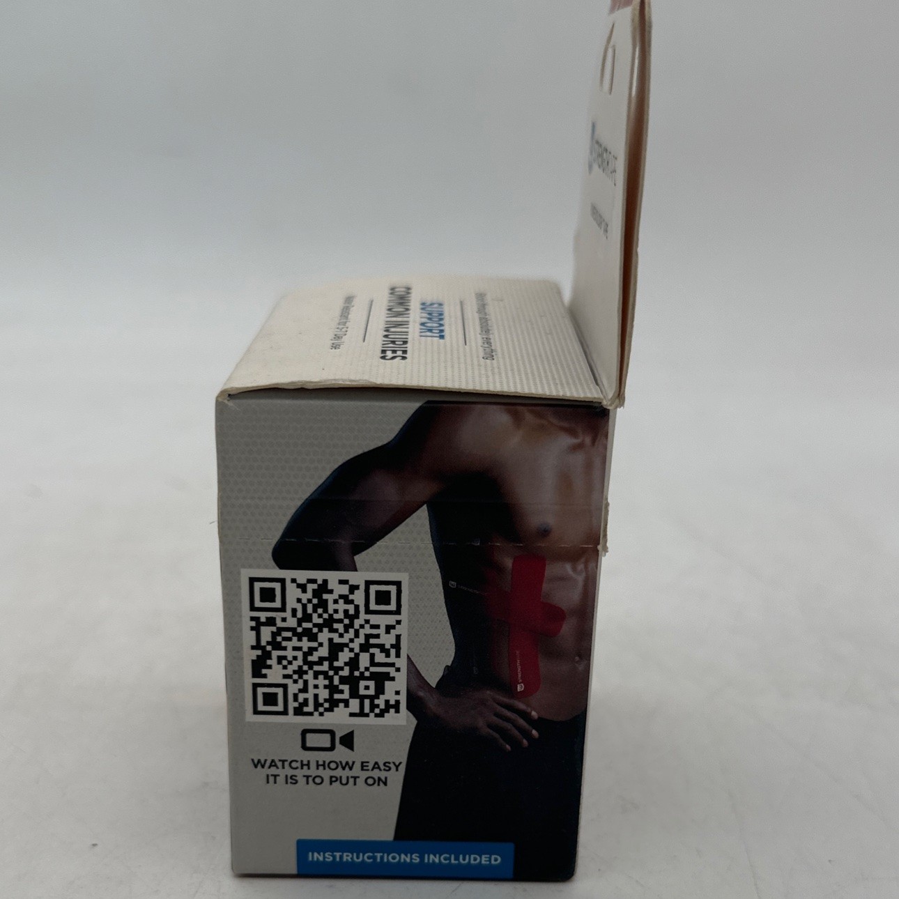 STRENGTHTAPE KINESIOLOGY TAPE 5 METER (16.6 FT) PRECUT ROLL open box