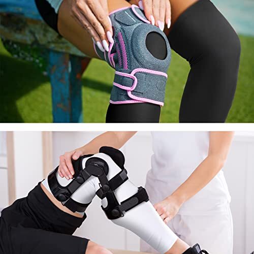 8 Pcs Knee Brace Undersleeve Knee Sleeve for Under Brace Closed Patella Knee …