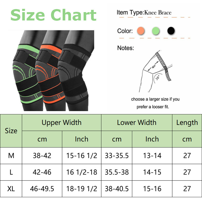 Circa Knee Savers Compression Sports Sleeve Tendon Brace Arthritis Pain Relief