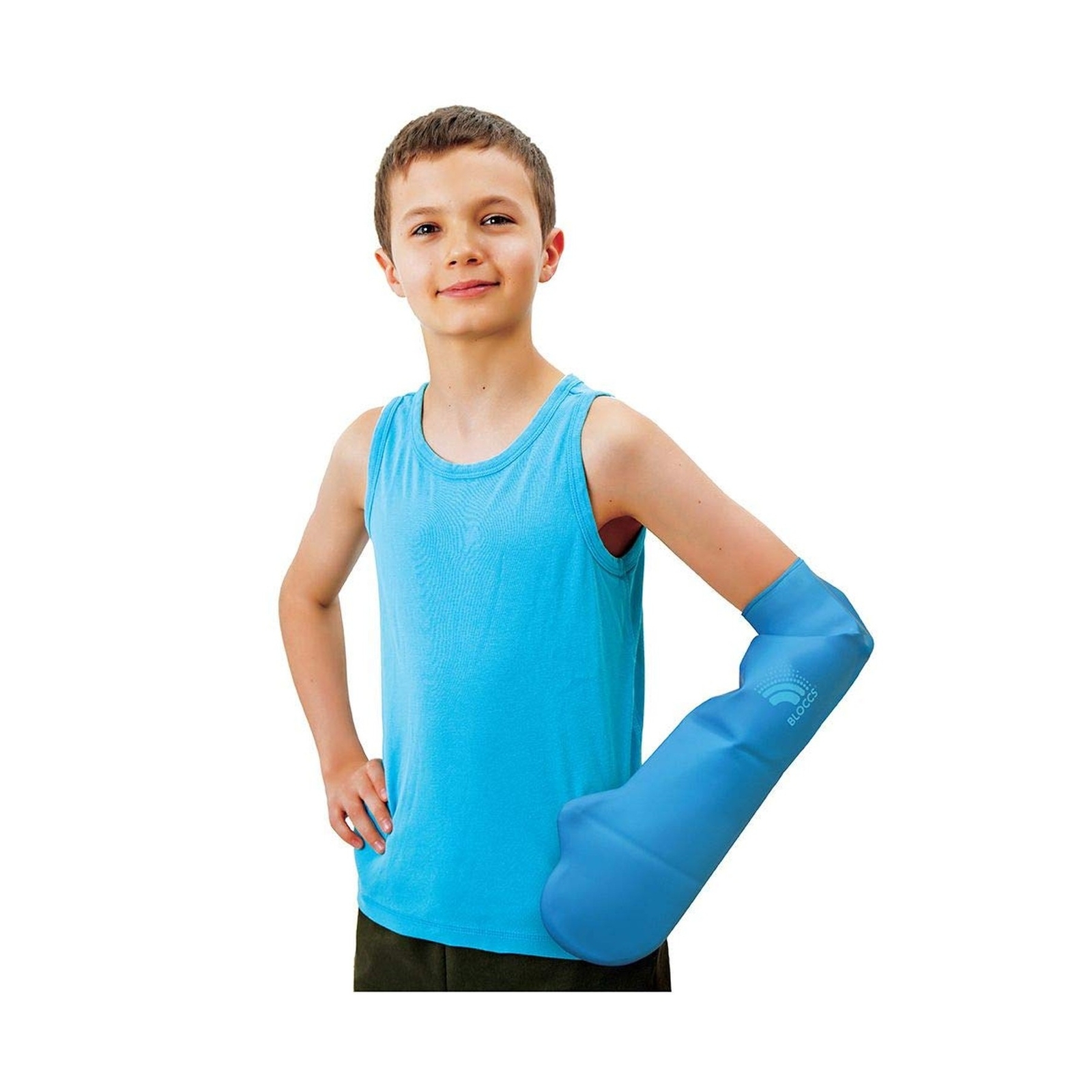 Bloccs Waterproof Cast Cover – #CSA71-M – Child Short Arm – (Medium)