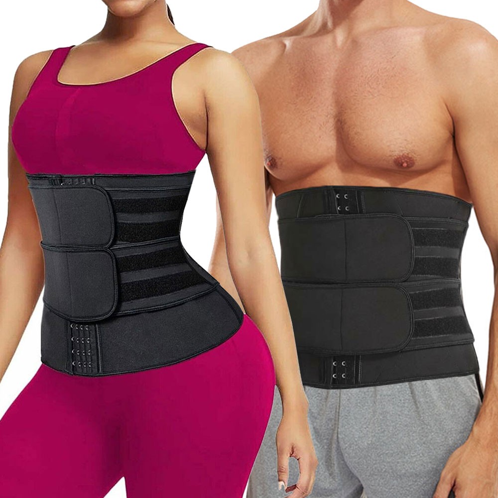 Waist Trainer for Women Men Sweat Belt Waist Trimmer Belly Band Stomach Wraps