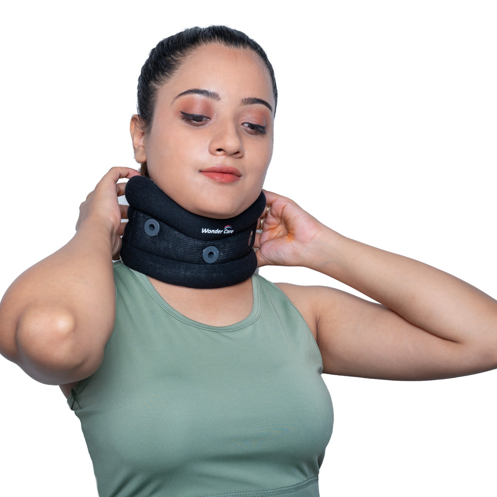 Adjustable Neck Brace Support Wrap Soft Foam Cervical Collar Neck Pain Relief