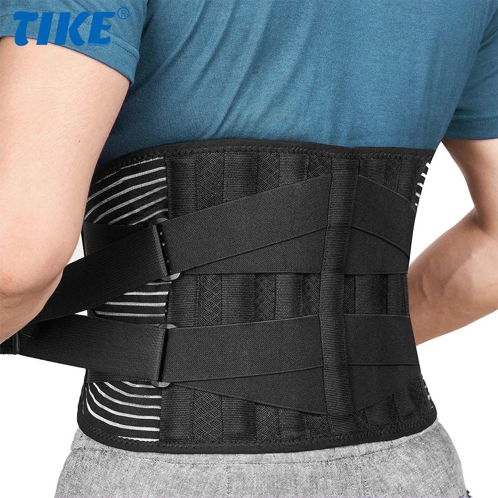 Adjustable Lower Back Brace Lumbar Support Waist Belt For Men Women Pain Relief