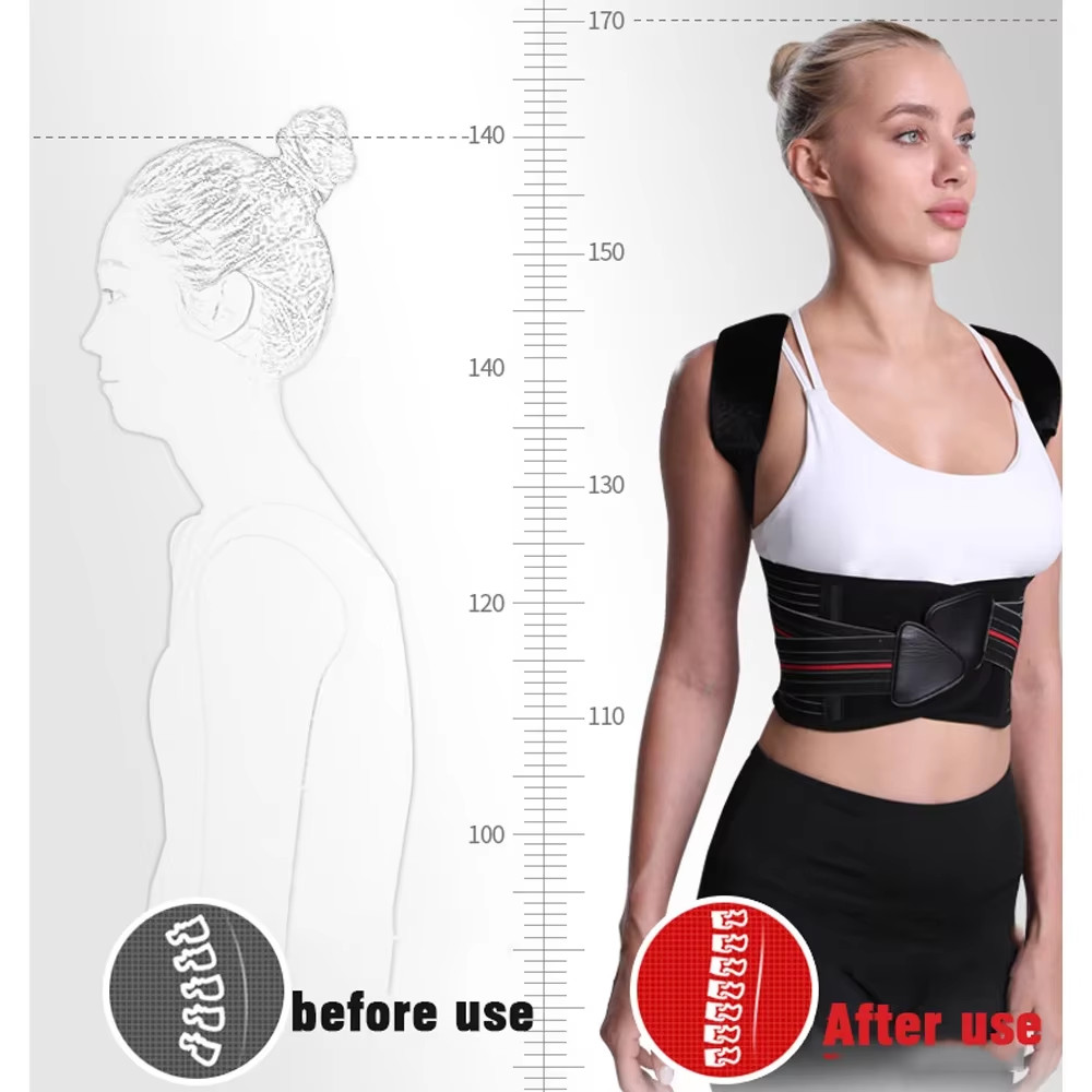 Posture Corrector. Adjust posture, shoulders, and spine naturally.