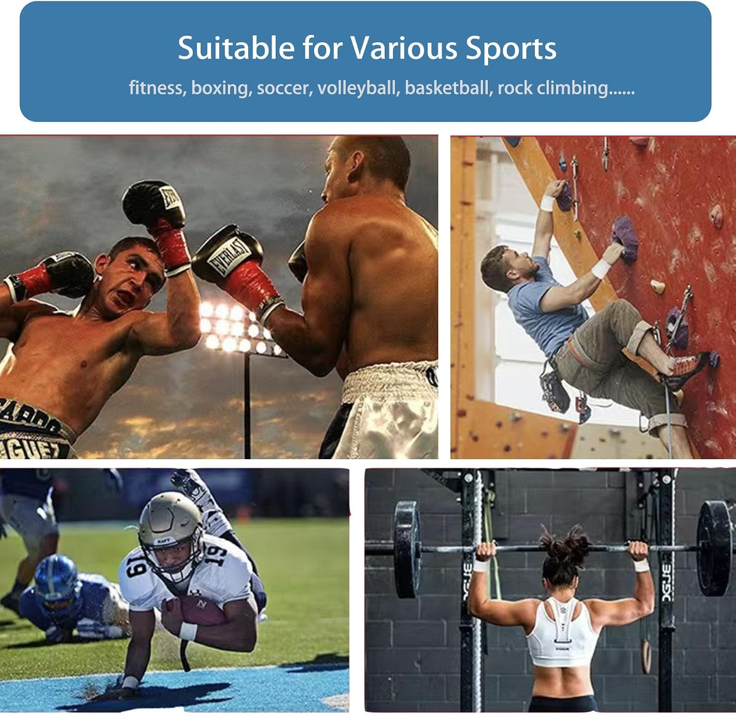 Athletic Tape Sports Support Tearable Cotton 1.5 Inch 30 Feet 3 Rolls Wrist Ankl