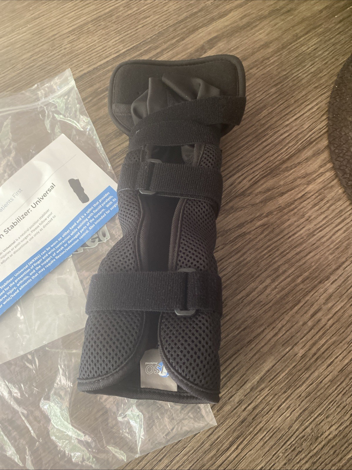ISO Preferred Wrist Brace Universal Fit R/L ISO-WR-301 New