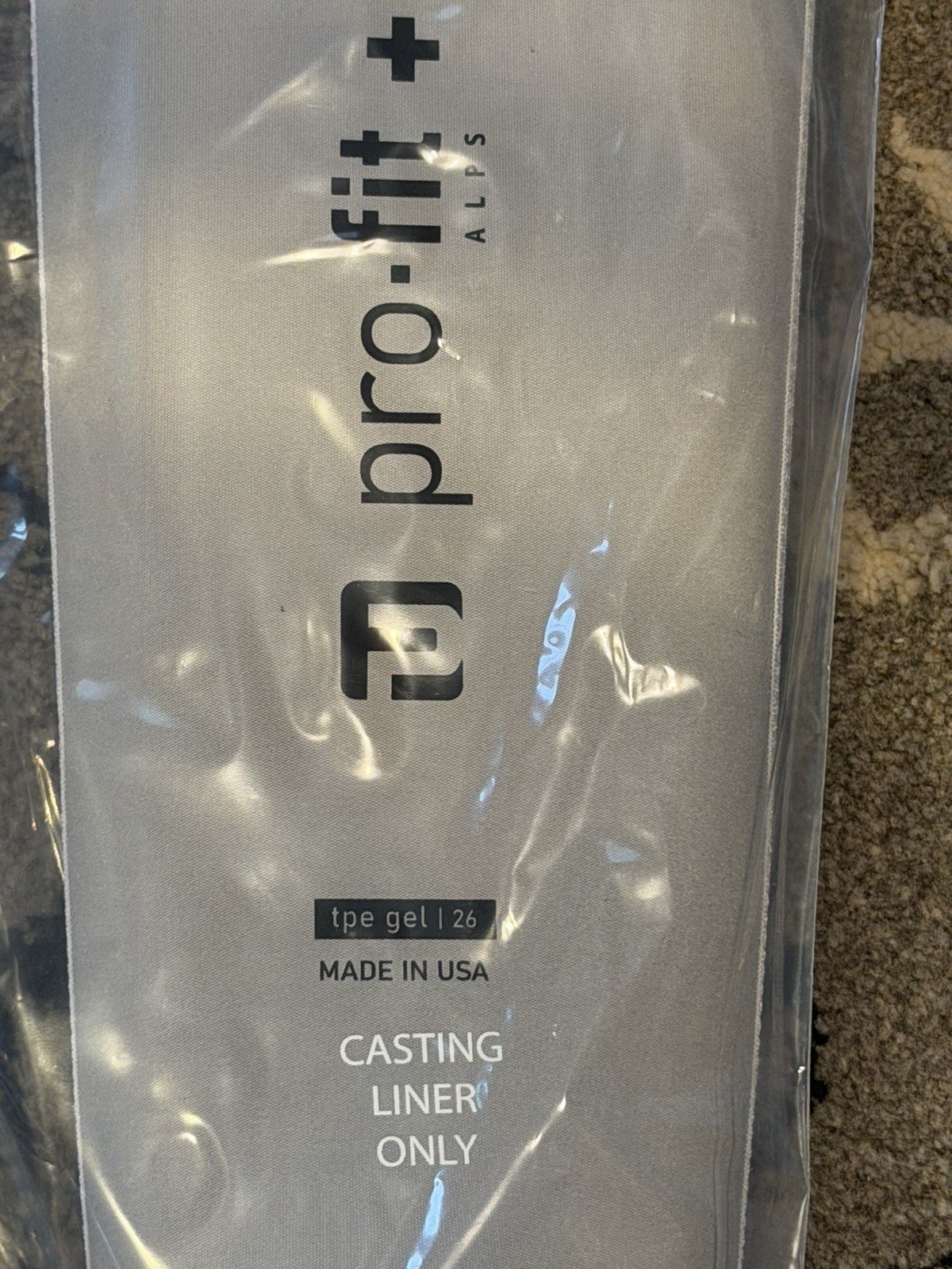 Alps Silicone Pro-Fit Prosthetic Liner CPFGDT-24, 3mm, Size 26 for AK or BK Amps
