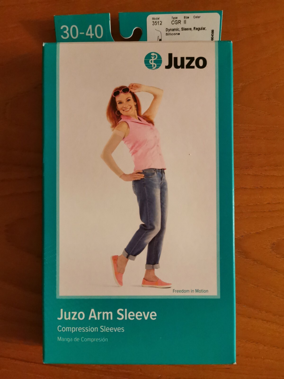 Juzo Soft Armsleeve 30-40 MMHG Compression 3512 Arm Sleeve – Size II