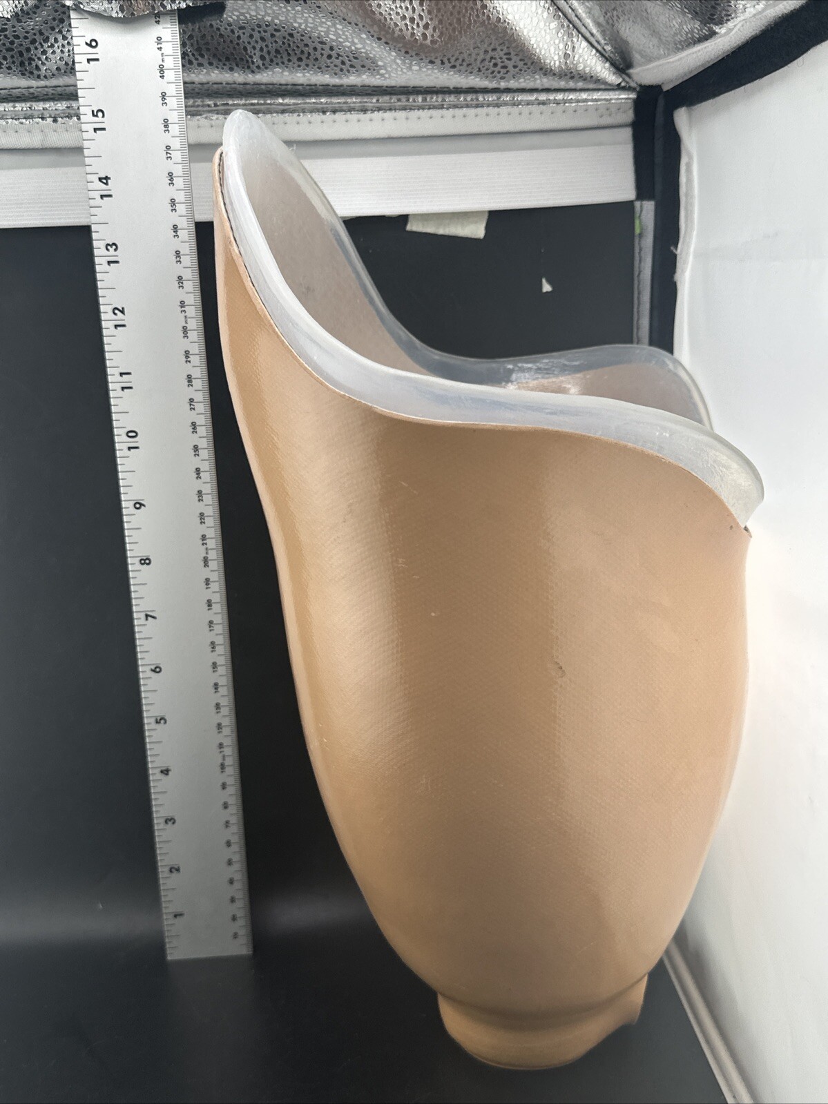 Right Above Knee Prosthetic socket. Not For Medical Use