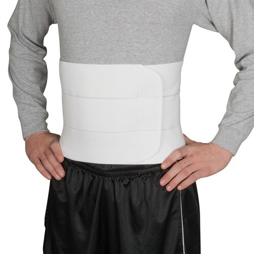 Blue Jay White Universal Abdominal Binder 9″ Adjustable Compression & Support