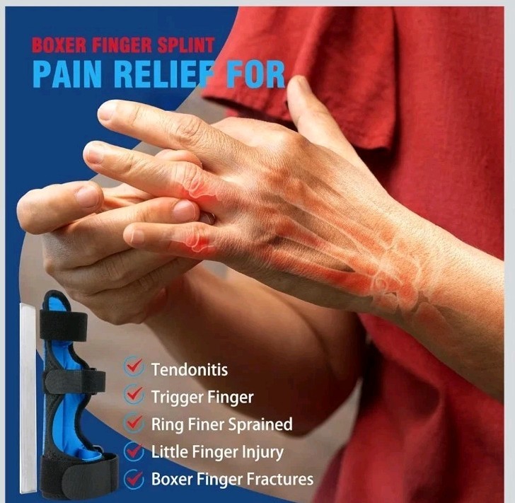 Featol Unisex Sz. Small Boxer Fracture Splint / Trigger Finger Splint. L Hand