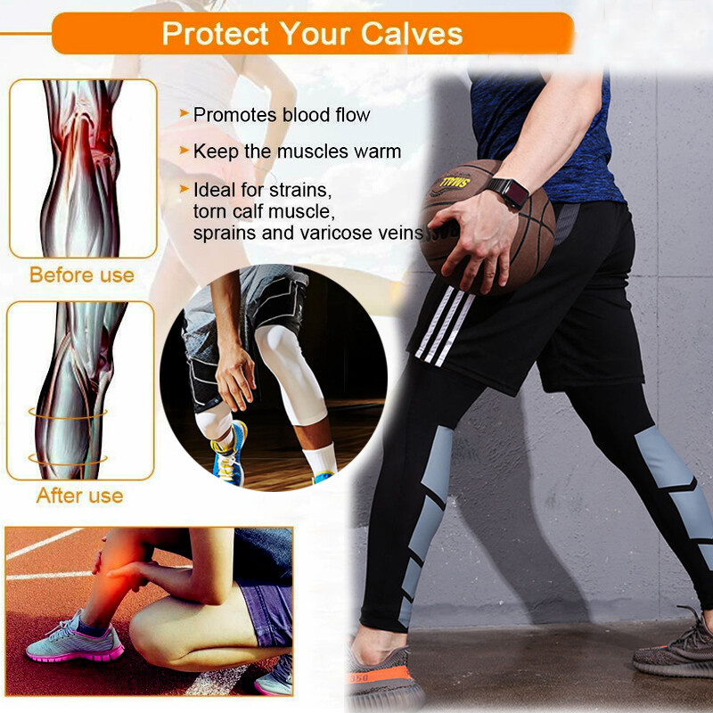 Knee Sleeve Compression Brace Support fit Sports Joint Arthritis Pain Relief US