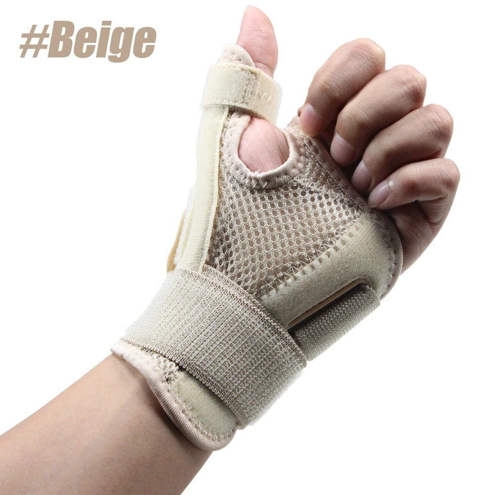 Thumb Wrist Support Brace Carpal Tunnel Sprain Splint Arthritis Left Right Black