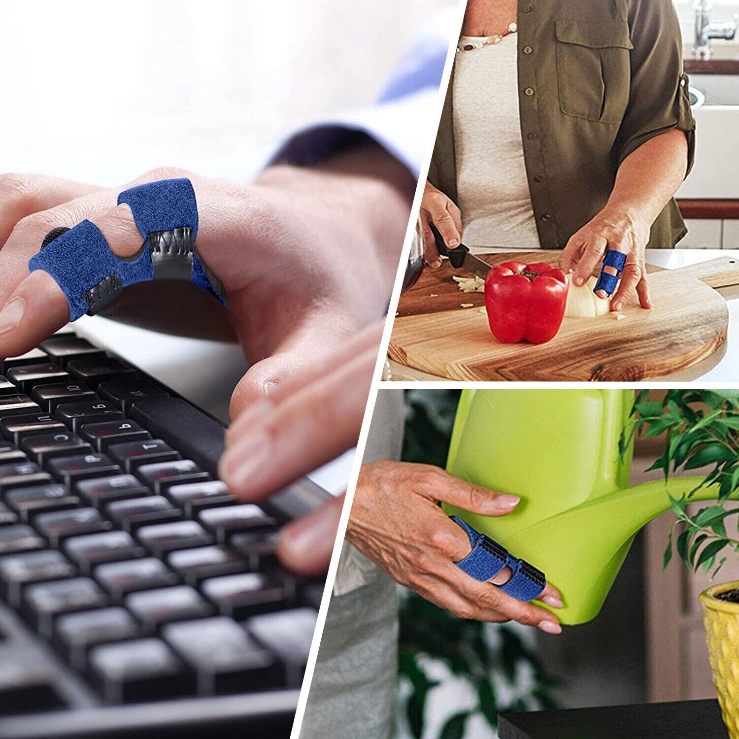 Adjustable Trigger Finger Splint Straightener Corrector Brace Support Protector