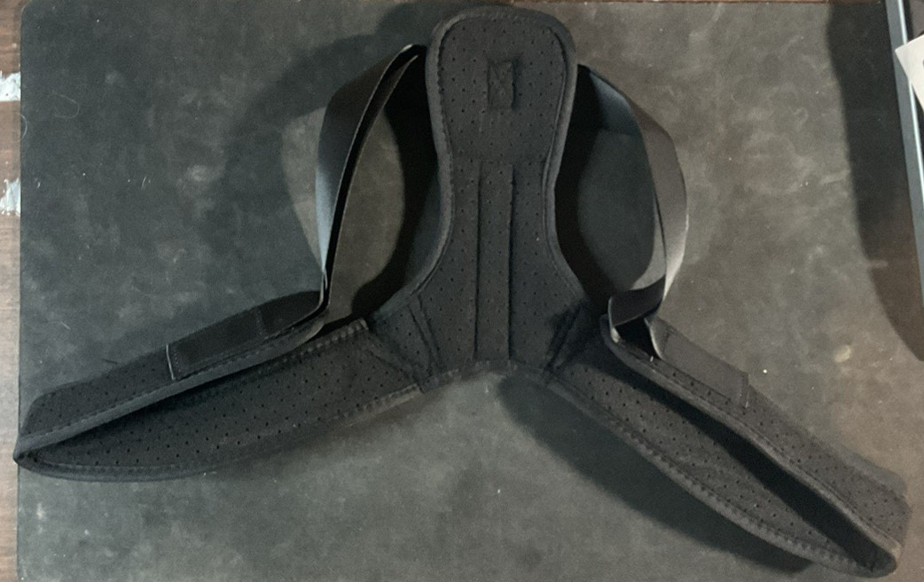 Posture Correction Belt In Black for Men and Women – Upper & Lower Back Support