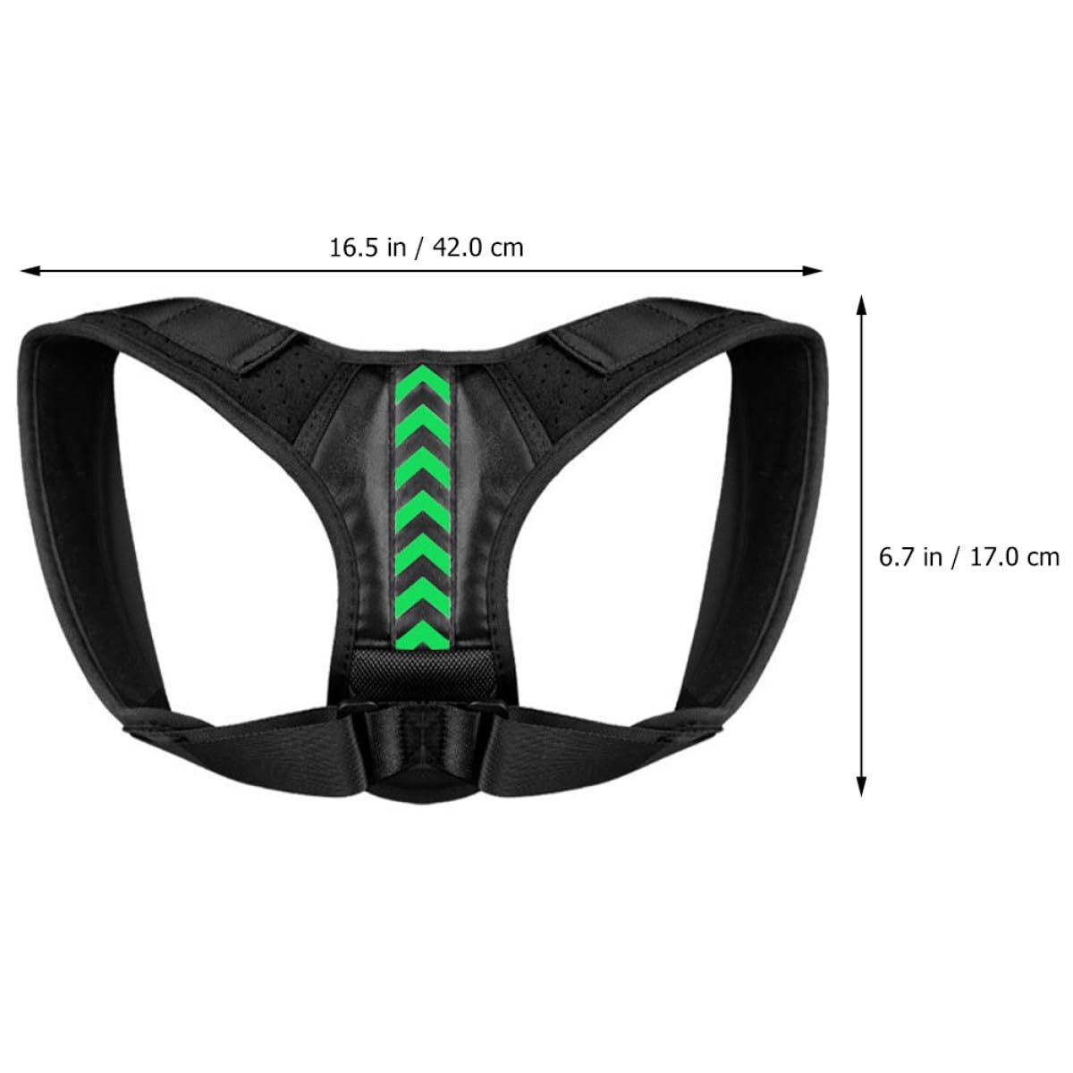 Adjustable Back Posture Corrector Strap for Men Women Upper Back Brace with S…