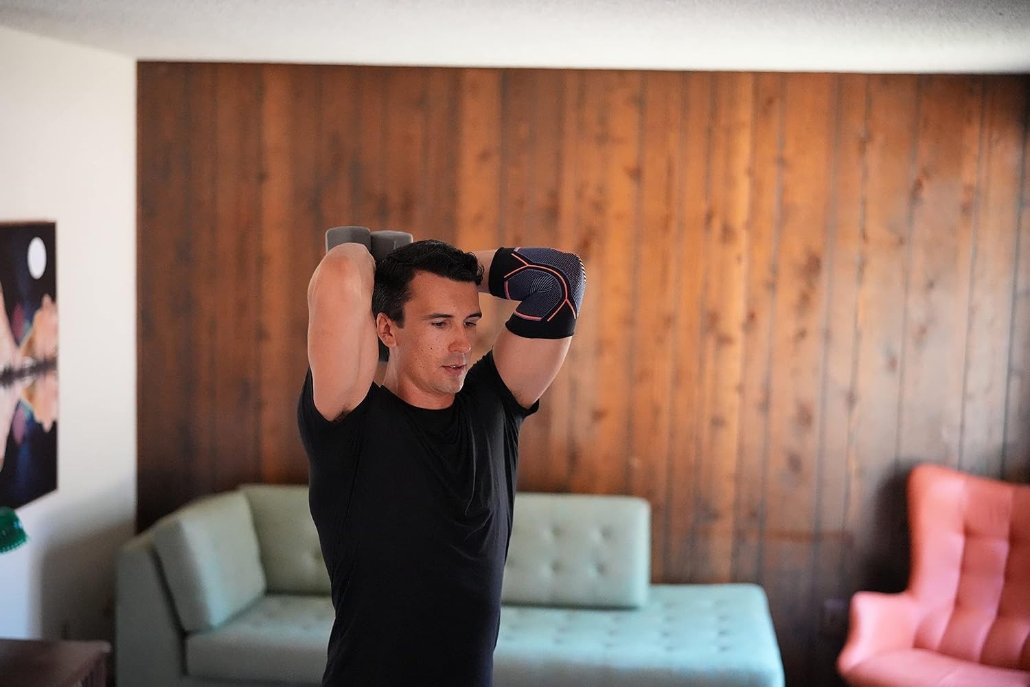 Breathable Elbow Sleeve for Joint Pain Relief in Sports & Activities