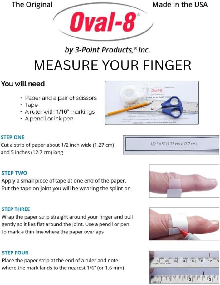 Versatile Finger Brace for Arthritis & Injuries