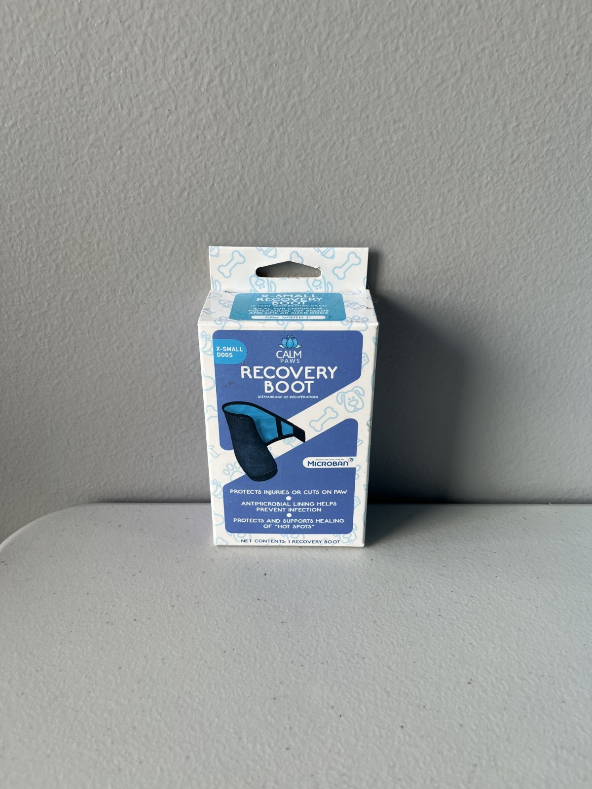 Calm Paws Recovery Boot – X‑Small – New in Box – Paw Injury Protection