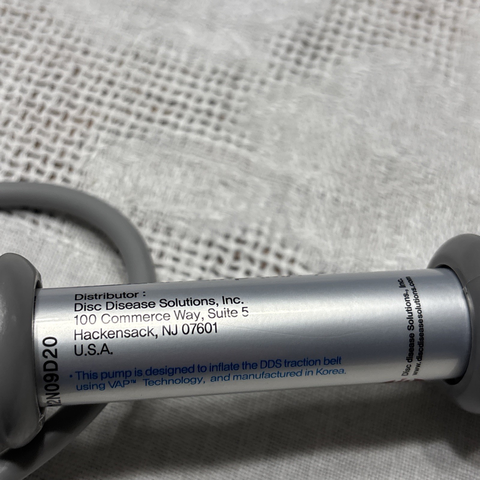 DDS 500 Ambulatory Spinal Air Decompression Pump Only