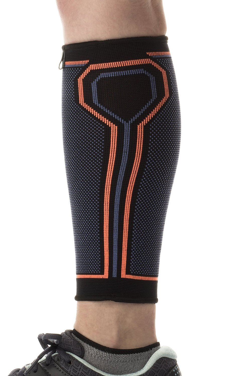 Kunto Fitness Graduated Calf Compression Sleeve Men and Women Size: MEDIUM tm