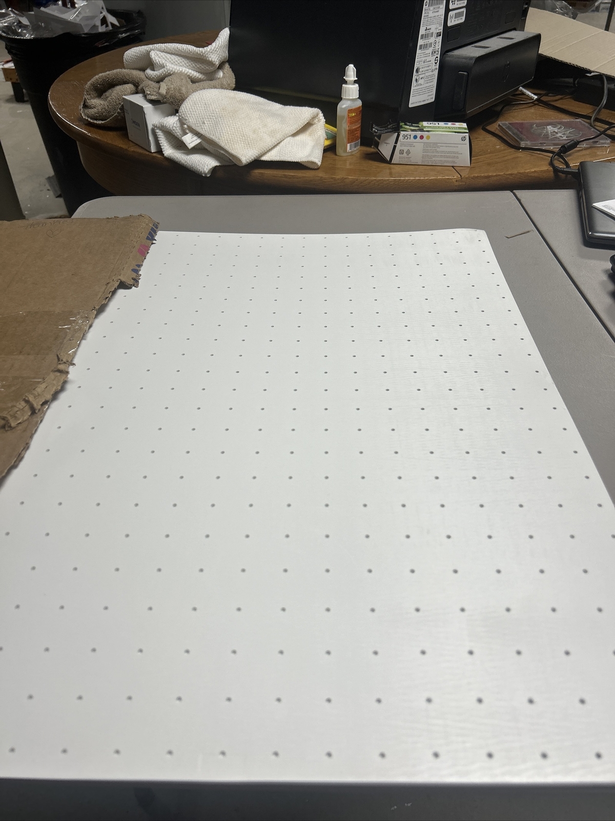 Rolyan Splinting Material Sheets Ezeform White 1/8”x18”x24” 1% Perforated 4 Shts