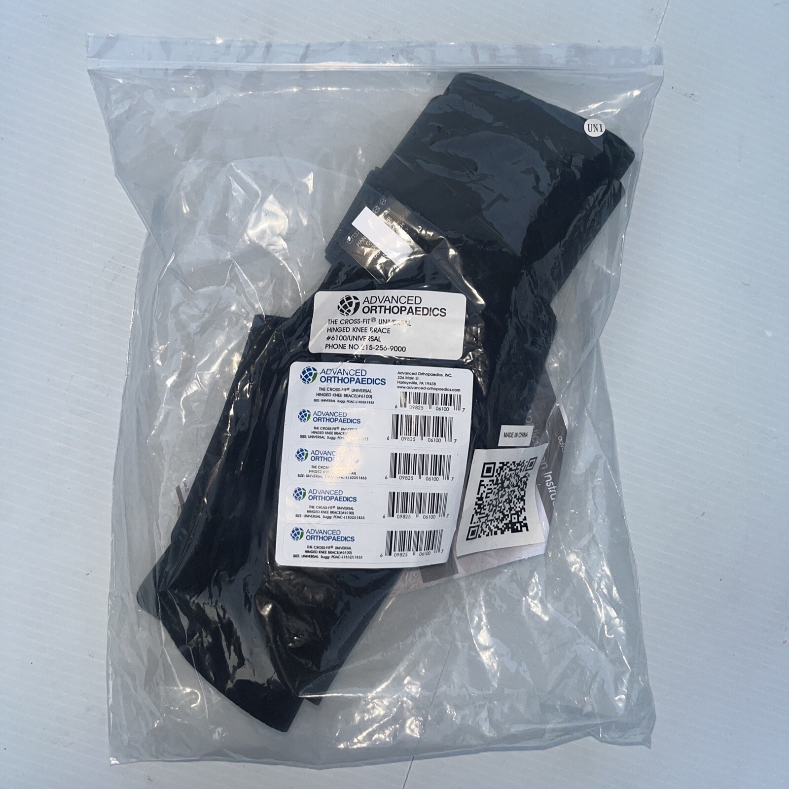 Advanced Orthopedics The Cross-Fit Universal Hinged Knee Brace #6100
