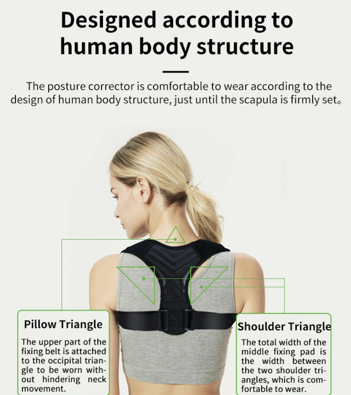 Back Posture Corrector Shoulder Straight Support Brace Therapy CHRISMAS GIFE