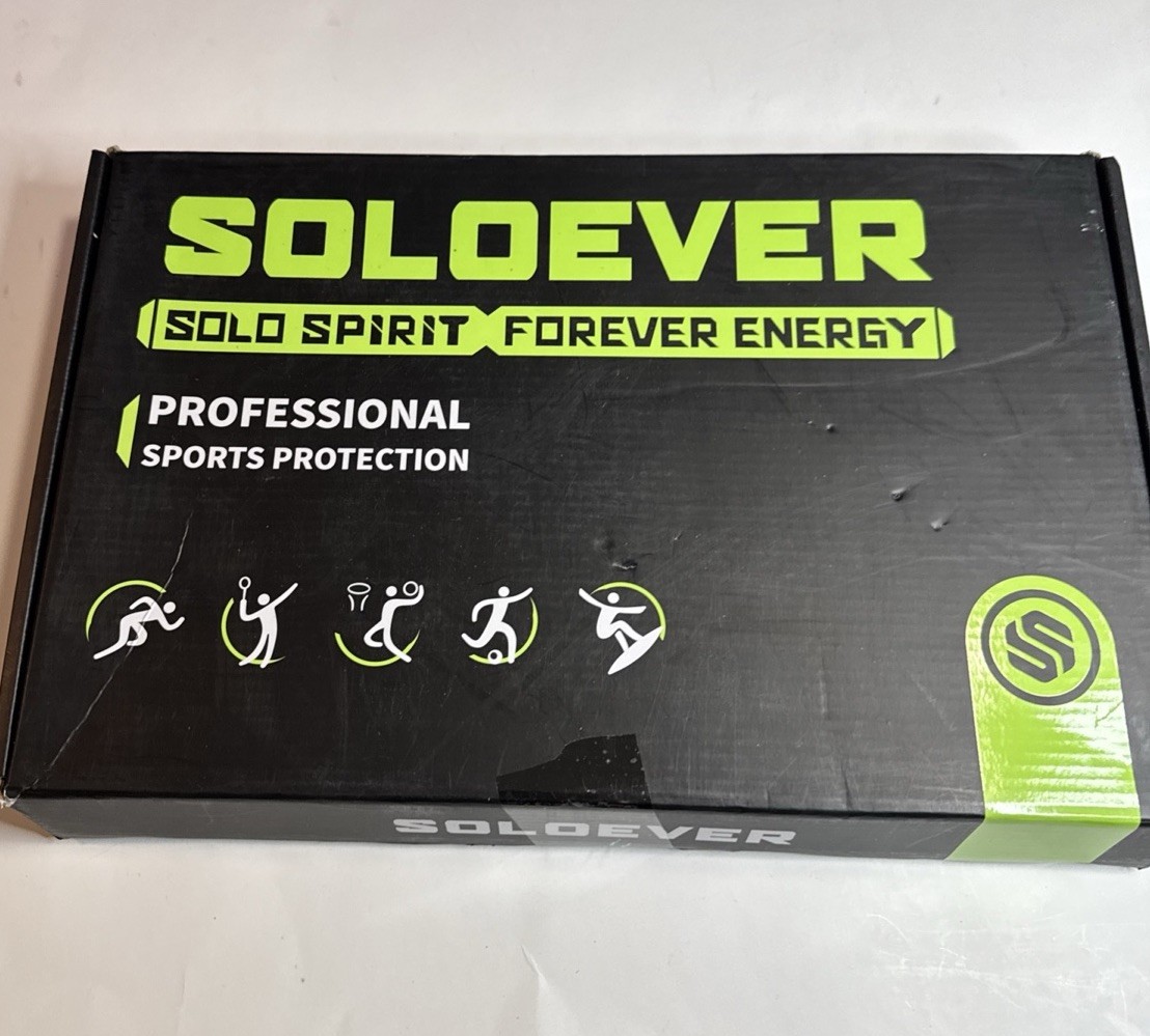 NEW Soloever Size L Unisex Back Brace For Lower Back, Scoliosis – Gray