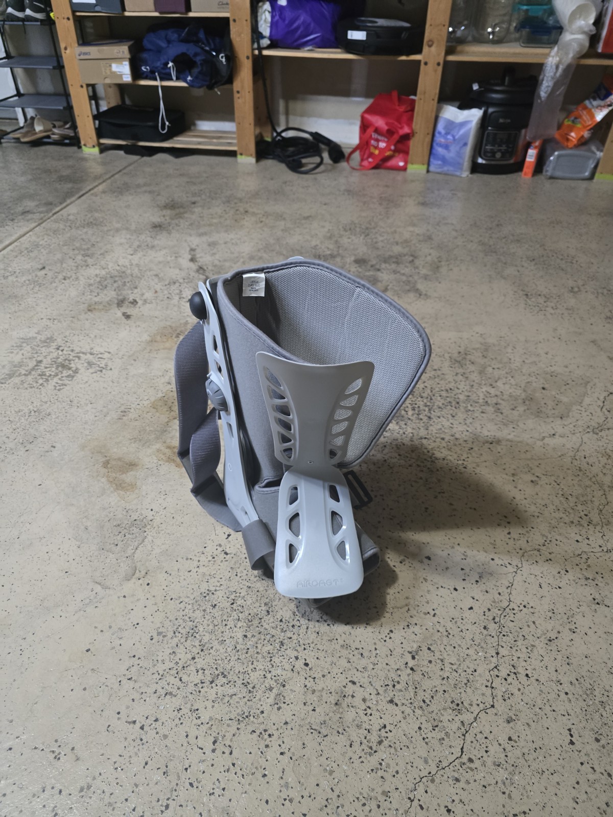 Aircast AirSelect Walker (Standard) DJO Brace/Walking Boot Size Large