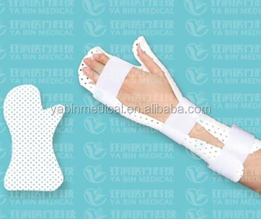 Thermoplastic Wrist Thumb Splint 260*210mm Size 3.2mm Thick 2pcs, no accessories