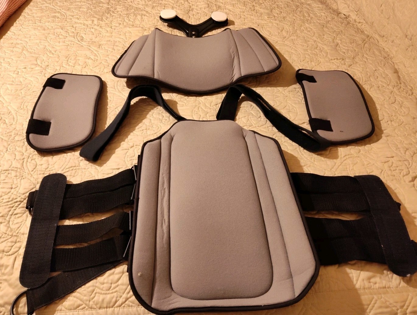 OrthoAmerica Soft Spinal System Back Brace (Med) W/CASS Lateral Control Panels