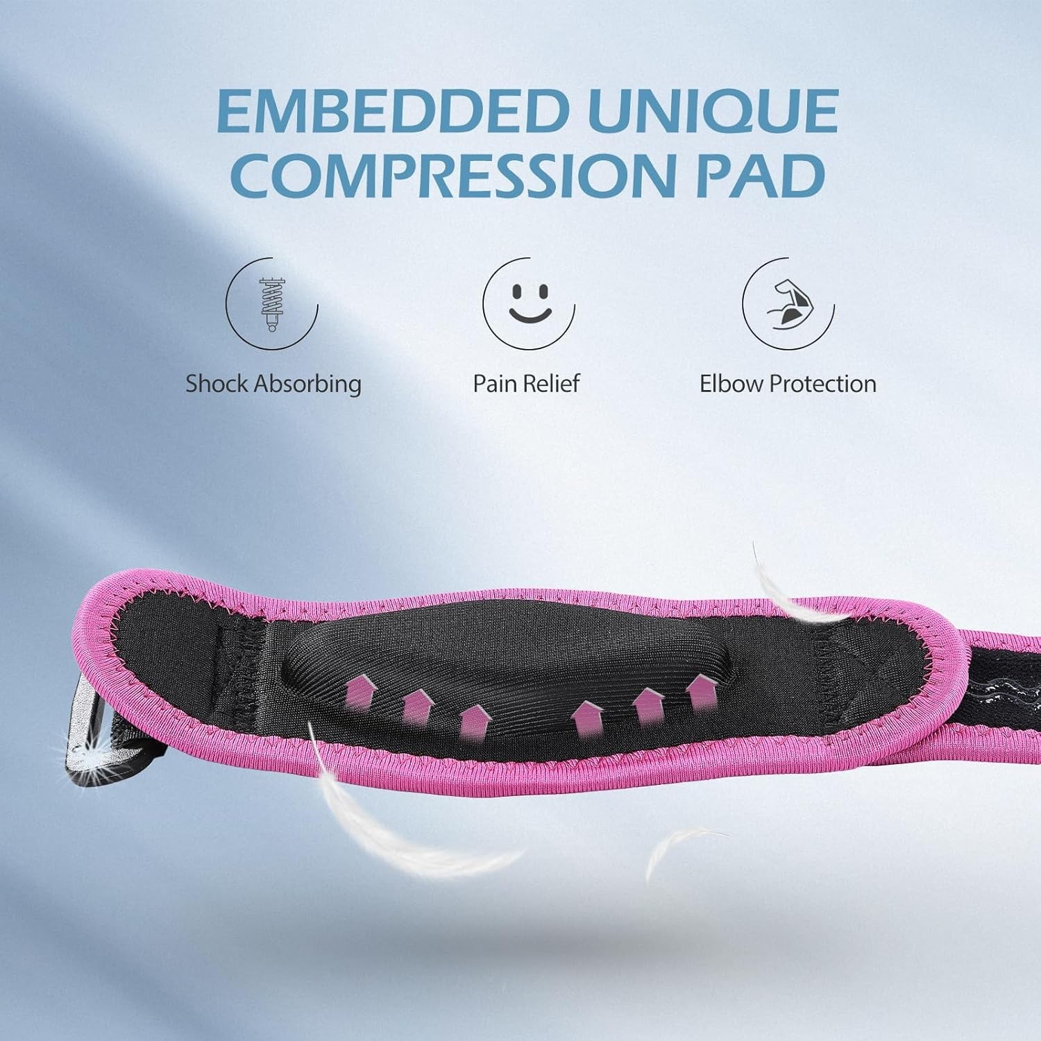 Tennis Elbow Brace Support Arthritis Tendonitis Arm Joint Strap Band Wrap Sport