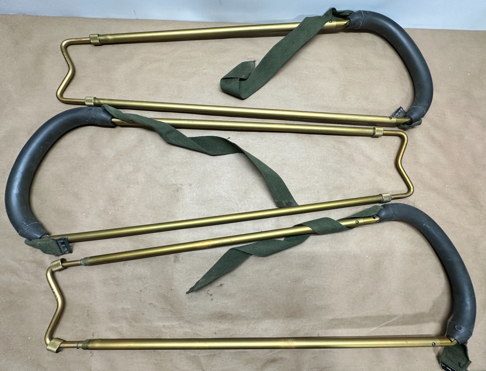 Lot of 3x Military Leg Splint Adult – Thomas Half Ring 6515-01-071-6645